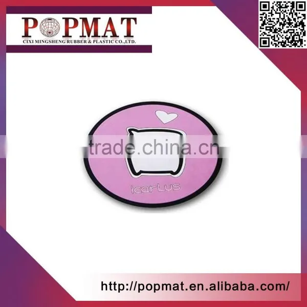 Eco-friendly Custom Rubber Silicone Cup Mat, Drink Coaster photo-2