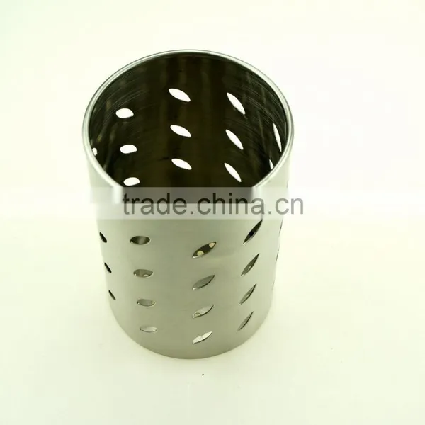 42125 Stainless Steel Chopstick Tube/ Kitchen Utensil Holder / Chopsticks Holder photo-5