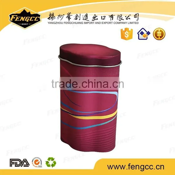 Gift Oval Suquare Plain Jewelry Tin Packaging Box photo-3