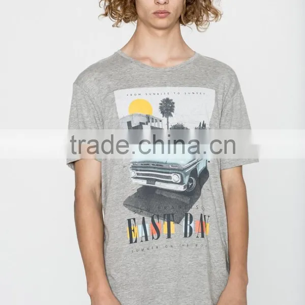 100% Cotton T-Shirt Fashion Design Pattern Printed Mens Tops Blouse Man Printing T-shirt photo-2