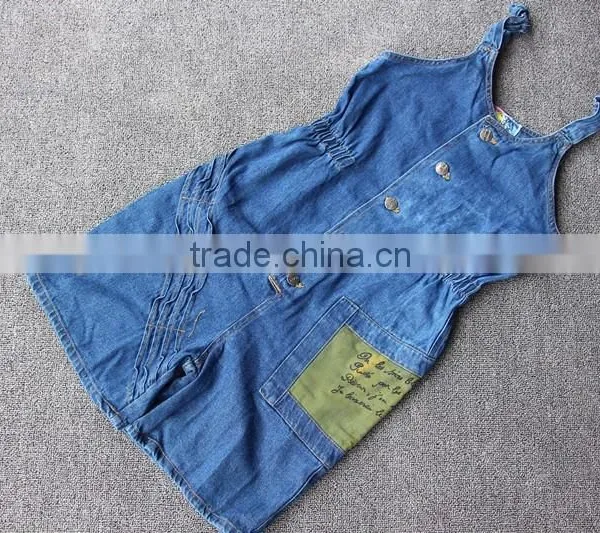 Fashion Suspender Trousers for Girls,lovely Overall for Childrens,jeans Overall for Kids photo-5
