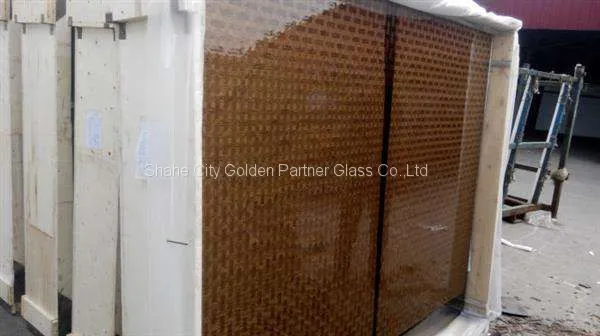 Colored Figured Glass, Tinted Pattern Glass, for Decorative Art Glass photo-3