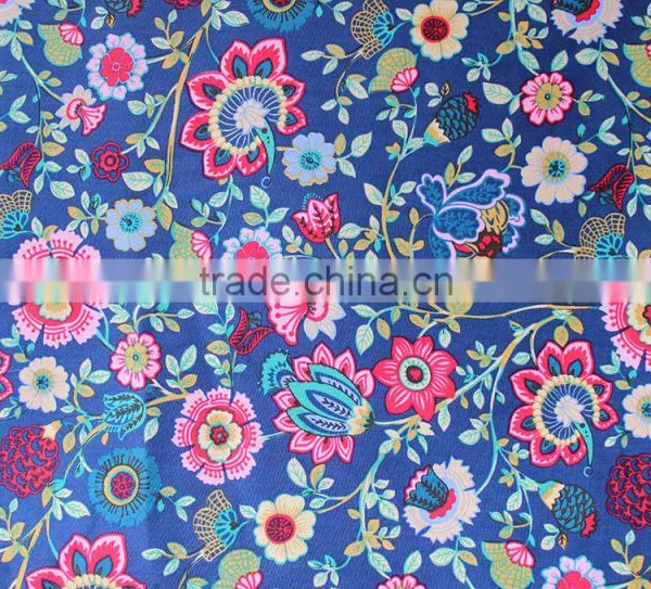 Boutique Garment Wholesale Cloth Material Fabric 100% Cotton Fabric Printed photo-3