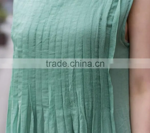 Women's Gradient Summer Dress Sleeveless Dress photo-4