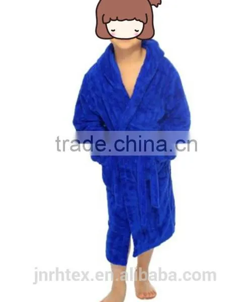 Wholesale Custom Hooded Terry Cotton Bathrobe photo-2