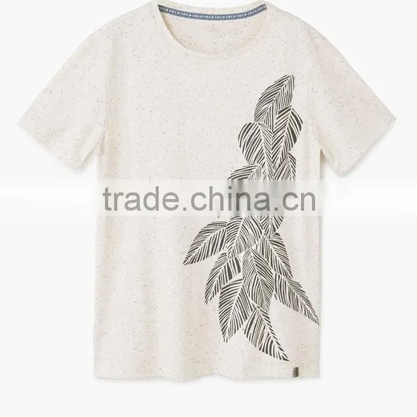 Wholesale Minimalism Cotton Water-based Printing T Shirts photo-3