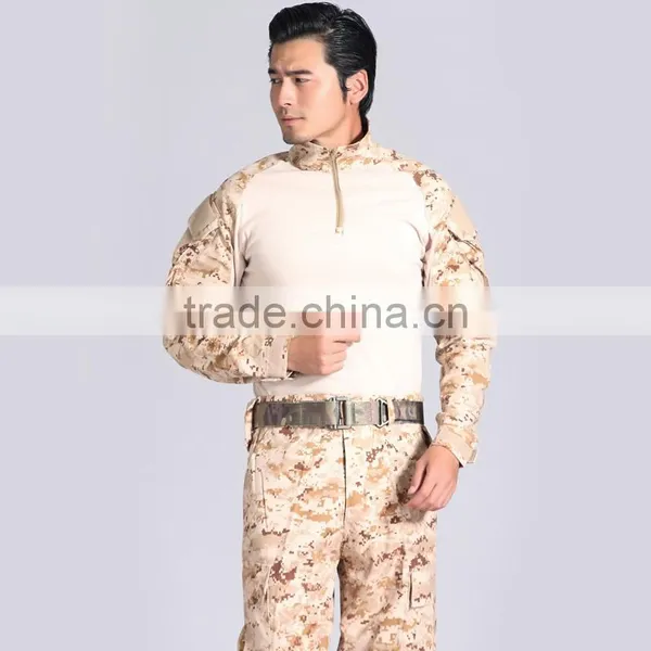 Outdoor Military Uniforms A-TACS FG Camouflage Clothing Multi Color Frog Battle Suit Tactical Suit photo-5