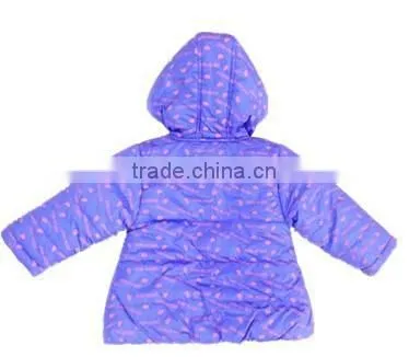 Printed Padding Girls Winter Coats Factory Shishi Fujian photo-2