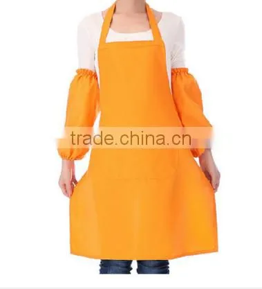 Popular Top Quality Logo Printed Kitchen Cooking Leather Apron photo-2