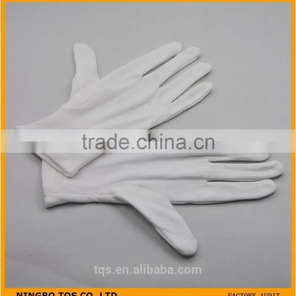 Hot Sale White Cotton Hand Gloves photo-2