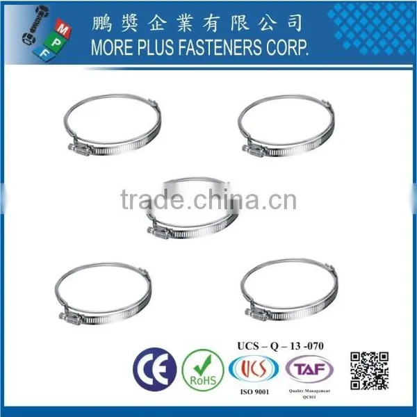Made in Taiwan Carbon Steel Schlauchklemmen Bridge Hose Clamp Spiral Hose Clamp photo-4