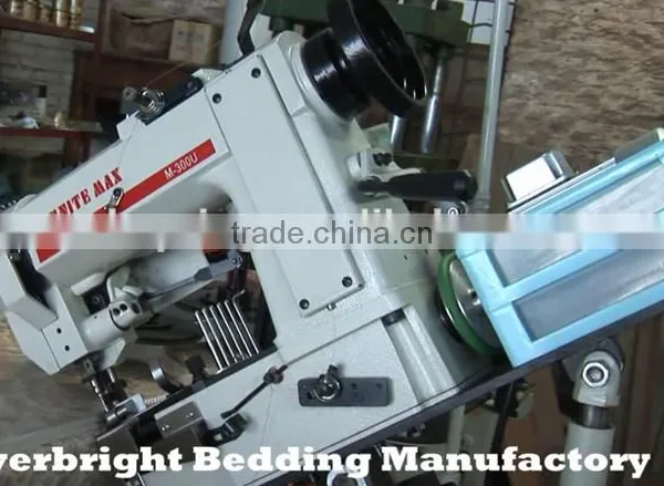 Automatic Edge Banding Machine, Automatic Turn Mattress Tape Edge Machine photo-2