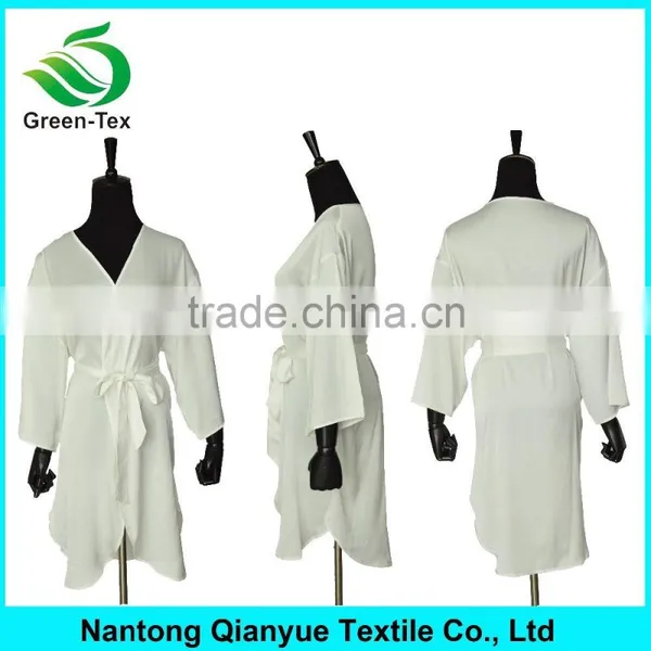 Femme Spandex Satin Chiffon Bath Robe