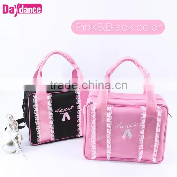 Children Kids Ballet Sling Bag Pink Girls Ballet Handbag Dual-Use Dance Shoes Bag photo-2
