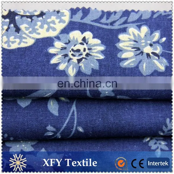 Fashional Printed Cotton Linen Fabric for Dress/suit/coat/jacket photo-5