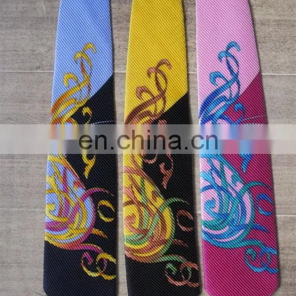 Newest Unique Plain Skinny Print Necktie photo-2
