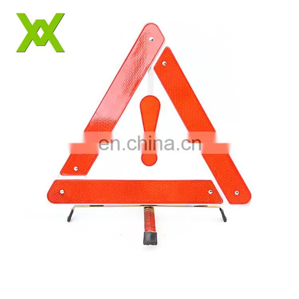 Road Safety Sign Led Warning Light Triangle Tow Car