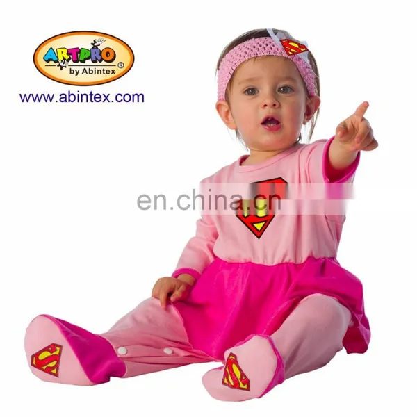 Super Girl Baby Costume (16-117BB) as Party Costume With ARTPRO Brand