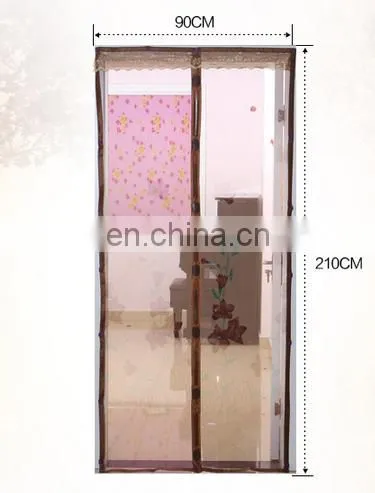 Portable Outdoor Essential Transparent Magnetic Mosquito Net Door Curtain for Anti Insects photo-3