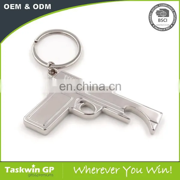 Popular Wholesale Custom Gun Shaped Metal Keychain for Man photo-5