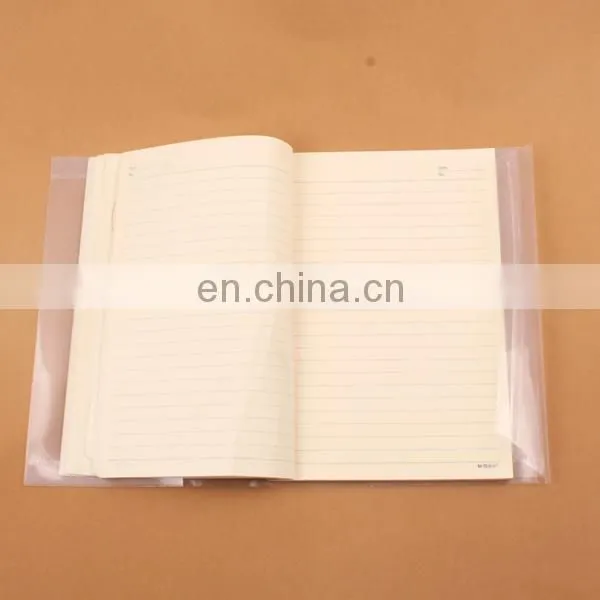 Color Transparent Pvc Exercise Book Cover Clear Plastic Book Cover photo-5