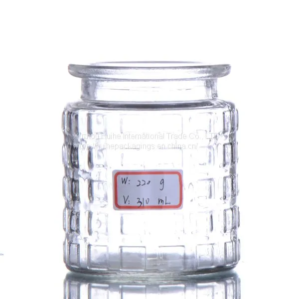 GLASS STORAGE JAR
