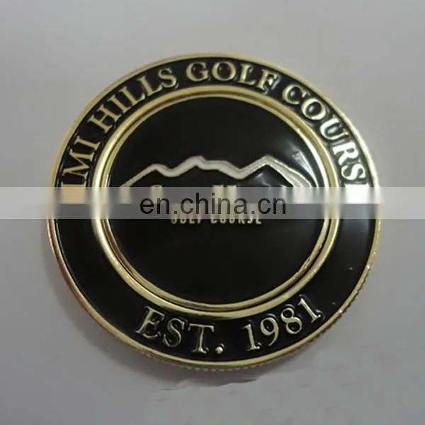 Custom Poker Chip Golf Ball Marker Magnetic Coin Golf Ball Marker photo-2