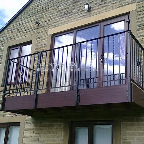 Wrought Iron Balcony Guardrail