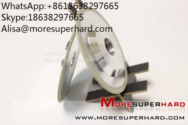 3A1 Ceramic Bonded Diamond Grinding Wheel Alisa@moresuperhard.com photo-4