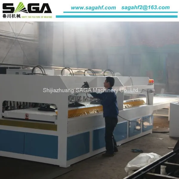 Edge Gluing Panel Press Finger Joint Machine For Sale From SAGA photo-5