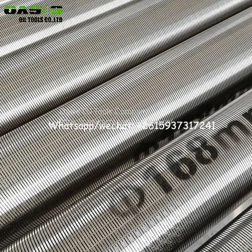 Water Well Drilling Wire Wrapped Stainless Steel Water Well Screens China Manufacturer photo-3