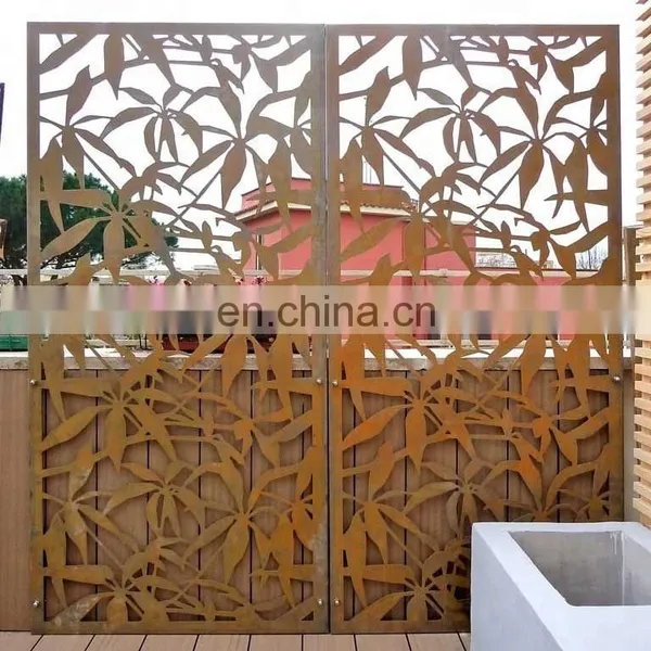 Corten Steel Fence Corten Steel Cladding photo-5