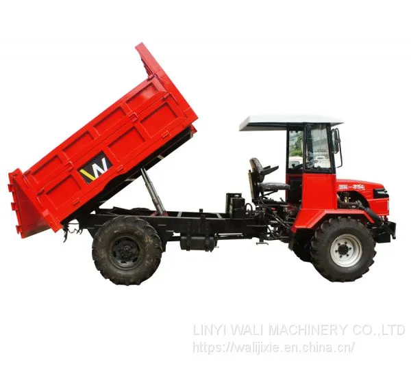 4WD Articulated Steering Fruit Transportation Tractor for Swamp Area photo-2