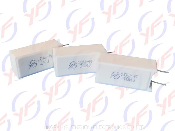 YINGFAN 10Watts Vertical Style Cement Fixed Resistor photo-2