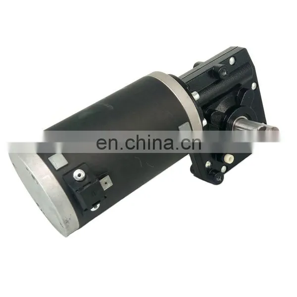24 Volt Dc Motor Gearbox Manufacturers Differential Gear 12V 24V Worm Reducer Gearbox Motor photo-2