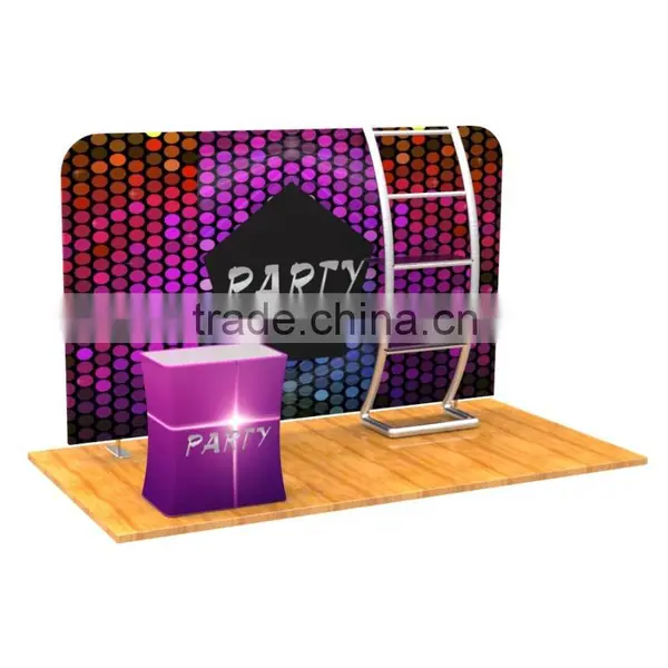 Recycle Pop up Folding Tension Fabric Photo Booth photo-5