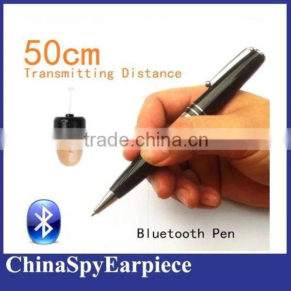 Long Distance Metal Bluetooth Pen Micro Hidden Earpiece photo-3