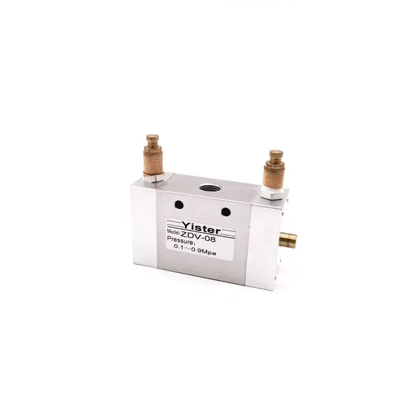 1/4 Inch Two-position Five-way ZDV-08 Speed Control Automatic Reciprocating Valve photo-2