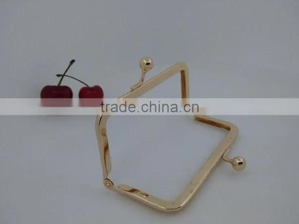 High Quality Bronze Rounded Shape Handbags Hardware Framework photo-2