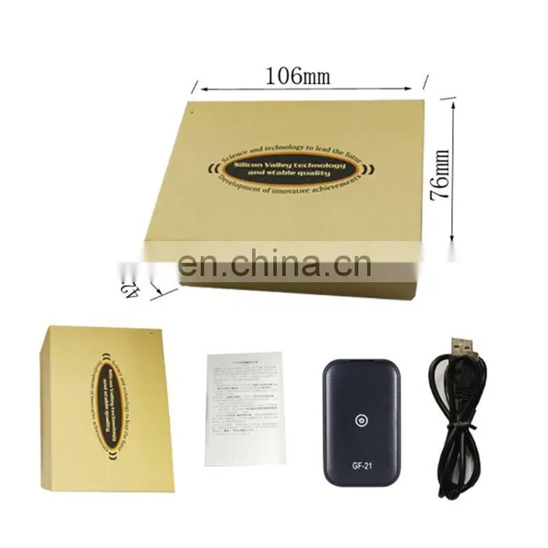 GF21 Wireless Tracker for the Elderly and Children Vehicle Anti-theft Remote GPS Pet Locator photo-2