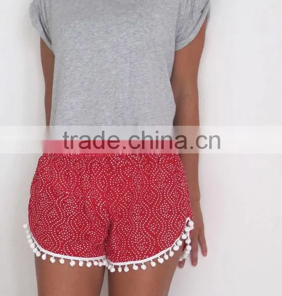 Christmas Pom Pom Shorts photo-2
