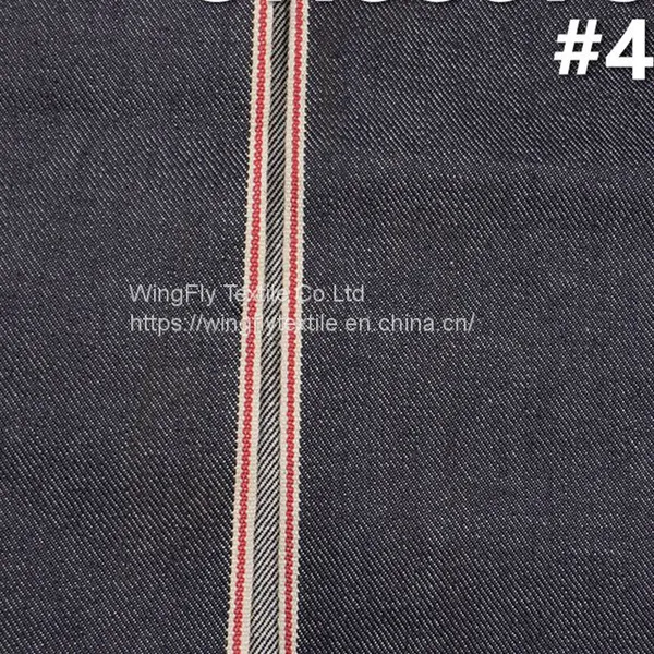 12oz High Quality Clothing Materials Cotton Left Twill Selvedge Denim Fabric for Jeans Jacket photo-2