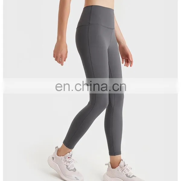 Tiktok High Waist Tummy Control Sports Yoga Leggings With Hidden Pocket Women Slim Fit Peach Hip Gym Fitnss Wear Tight Pants photo-5