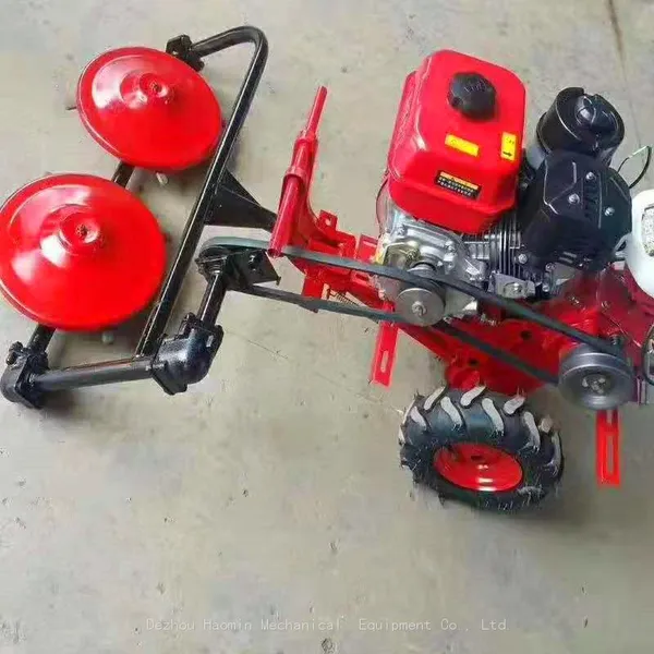 Front Two Discs Grass Mower Used for Walking Tractor photo-4