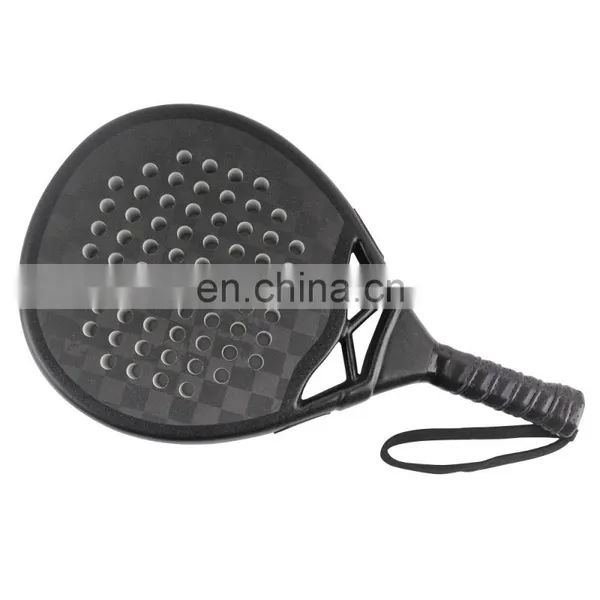 High Quality Soft EVA Full Carbon 3K 12K 18K Padel Racket photo-2