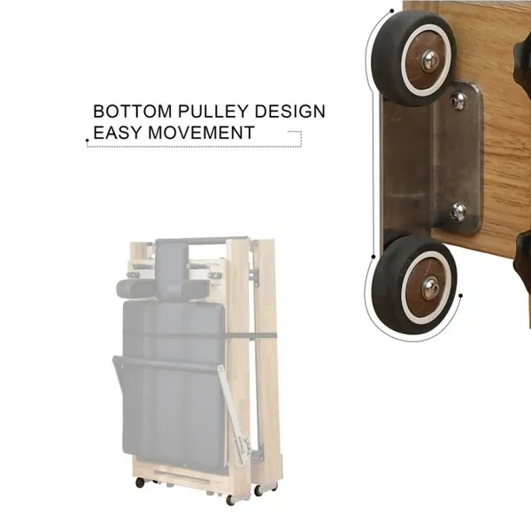 Foldable Wooden Pilates Reformer Body Balance photo-5