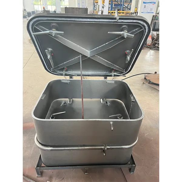 Steel Watertight Weathertight Marine Hatch Cover Ship/Boat Accessories Marine Supplies photo-4