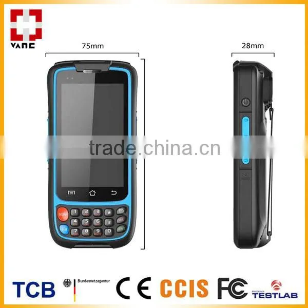 Android 4G 1D/2D Barcode Scanner, NFC Rfid Reader