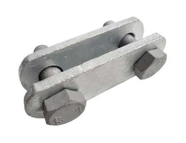 Hot Dip Galvanized Parallel Hanging Plate P-12 P-7 Double Eye Connection Cable Power Fittings photo-5