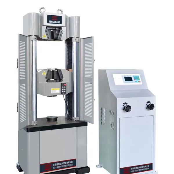 HST 120T 1200kN Digital Display Hydraulic Universal Testing Machine 1200KN 6 Columns Frame Tensile Space:930mm HST WE-1200D photo-2